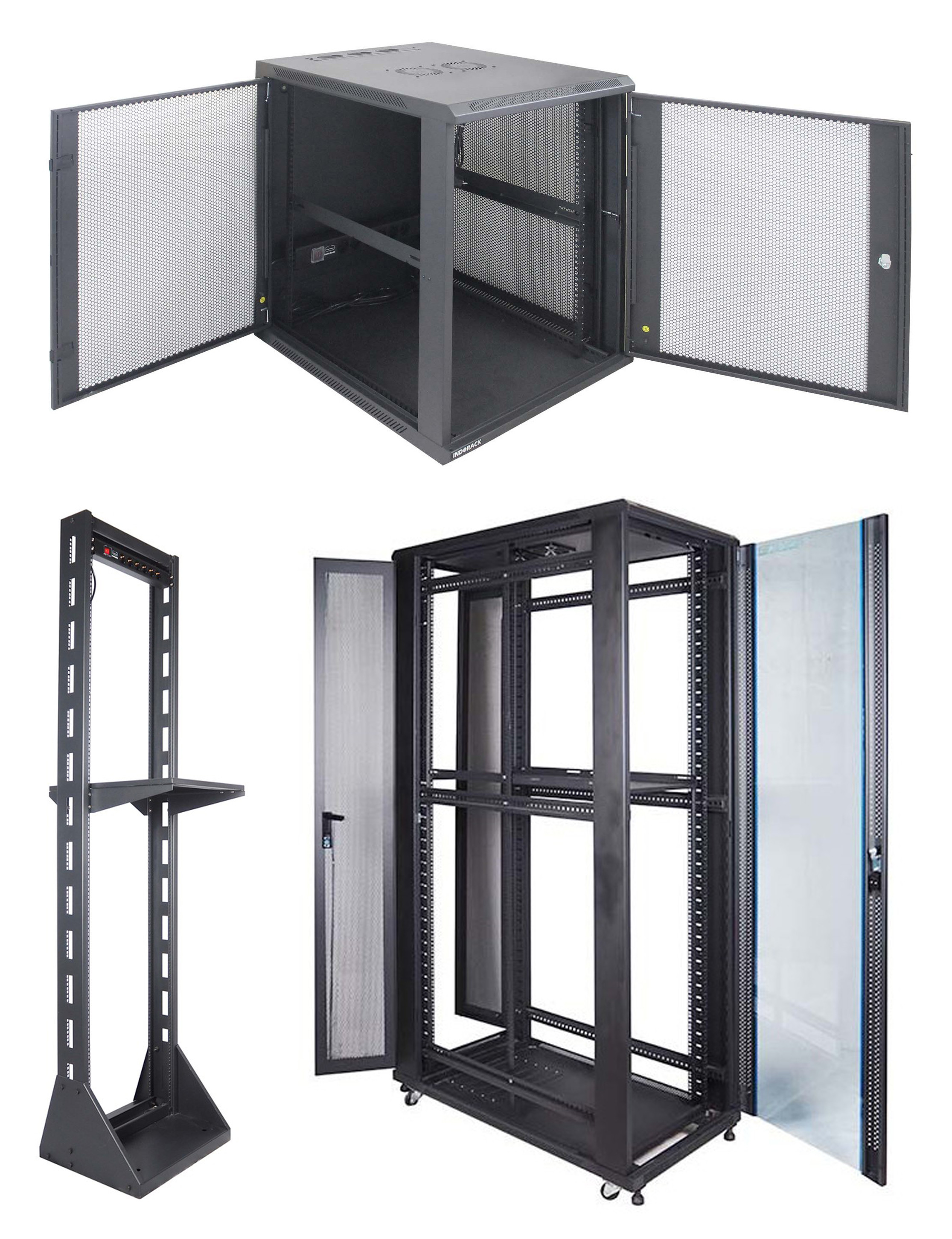 Rack with Various Types and Brands